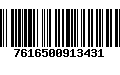 Código de Barras 7616500913431