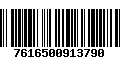 Código de Barras 7616500913790