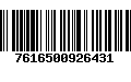 Código de Barras 7616500926431