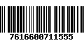 Código de Barras 7616600711555