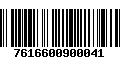 Código de Barras 7616600900041