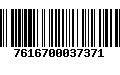 Código de Barras 7616700037371