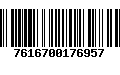 Código de Barras 7616700176957