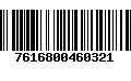 Código de Barras 7616800460321