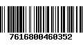 Código de Barras 7616800460352