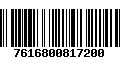 Código de Barras 7616800817200