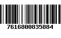 Código de Barras 7616800835884