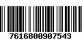 Código de Barras 7616800907543