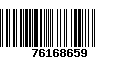 Código de Barras 76168659