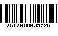 Código de Barras 7617008035526