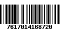 Código de Barras 7617014168720