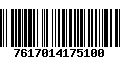 Código de Barras 7617014175100