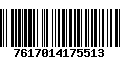 Código de Barras 7617014175513