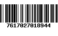 Código de Barras 7617027018944