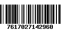 Código de Barras 7617027142960