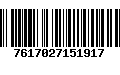 Código de Barras 7617027151917