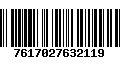 Código de Barras 7617027632119