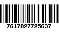 Código de Barras 7617027725637