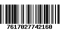 Código de Barras 7617027742160