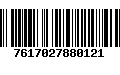 Código de Barras 7617027880121