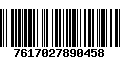 Código de Barras 7617027890458