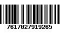 Código de Barras 7617027919265