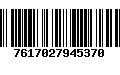 Código de Barras 7617027945370