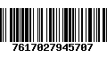 Código de Barras 7617027945707