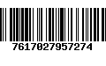 Código de Barras 7617027957274
