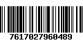 Código de Barras 7617027960489