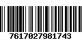 Código de Barras 7617027981743