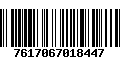 Código de Barras 7617067018447