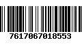 Código de Barras 7617067018553