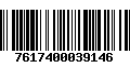 Código de Barras 7617400039146