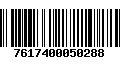 Código de Barras 7617400050288