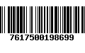 Código de Barras 7617500198699