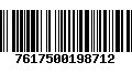 Código de Barras 7617500198712