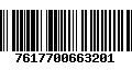 Código de Barras 7617700663201