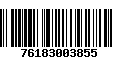 Código de Barras 76183003855