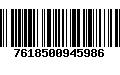 Código de Barras 7618500945986