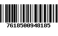 Código de Barras 7618500948185