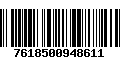 Código de Barras 7618500948611