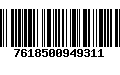 Código de Barras 7618500949311