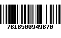 Código de Barras 7618500949670