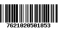 Código de Barras 7621020501853