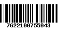 Código de Barras 7622100755043