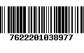 Código de Barras 7622201038977