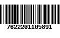 Código de Barras 7622201105891