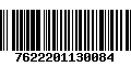 Código de Barras 7622201130084