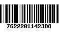 Código de Barras 7622201142308